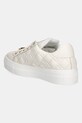 Dziewczynka Elisabetta Franchi sneakersy skórzane F4A9.E0357 beżowy