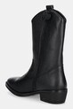 Dětské kožené kovbojské boty Tommy Hilfiger T3A6.34040 černá AW25