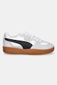 Otroške usnjene superge Puma Palermo Moda Jr 398855 bela AW25