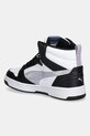 Dziewczynka Puma sneakersy dziecięce Puma Rebound V6 Mid Space Belle Jr 402768 czarny