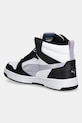 Dziewczynka Puma sneakersy dziecięce Puma Rebound V6 Mid Space Belle Jr 402768 czarny