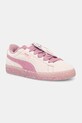 Puma sneakersy zamszowe dziecięce Suede XL HK&FR 2 Postacie z bajek różowy 403393