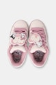 Dječje tenisice od brušene kože Puma Suede XL HK&FR 2 403393 roza AW25