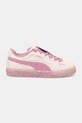 Dziewczynka Puma sneakersy zamszowe dziecięce Suede XL HK&FR 2 403393 różowy