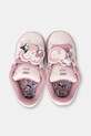 Puma sneakersy zamszowe dziecięce Suede XL HK&FR 2 AC 403394 różowy AW25