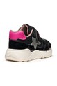 Dziewczynka Geox sneakersy dziecięce FLEXYPER B566NB.054AS.20.23 czarny
