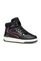 Geox sneakersy dziecięce WASHIBA imitacja skóry licowej czarny J56HXA.05402.24.27
