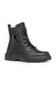 Детски кожени зимни обувки Geox KIDDARTAH лека изолация черен J56MGG.08566.28.35
