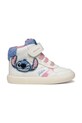 Geox sneakersy dziecięce GISLI B561MF.0BCBH.24.27 biały AW25