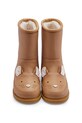 Donsje buty zimowe skórzane dziecięce Wadudu Exclusive Boots Mouse brązowy 2022122.22.28