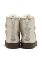 Donsje buty zimowe skórzane dziecięce Isa Exclusive Boots 2024200.29.33 srebrny