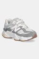 New Balance sneakersy zamszowe dziecięce 9060 skóra zamszowa szary PC9060AB