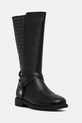 Детски ботуши Michael Kors ABIGAIL HIGH изкуствена кожа черен MK02657002