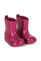 Konges Sløjd kalosze dziecięce LUC LIGHTWEIGHT GLITTER RAIN BOOT KS103502.9BYA różowy AW25