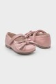 Mayoral balerini din piele pentru bebeluși 42555.21C.Baby.9BYA roz AW25