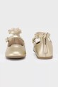 Дитячі балетки Mayoral 44554.45B.Mini.9BYA золотий AW25
