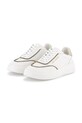 Karl Lagerfeld scarpe da ginnastica per bambini in pelle bassa bianco Z30981.27.35
