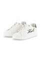 Dziewczynka Karl Lagerfeld sneakersy skórzane dziecięce Z30982.30.35 biały