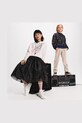 Karl Lagerfeld sneakersy skórzane dziecięce Z30982.30.35