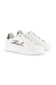 Karl Lagerfeld sneakersy skórzane dziecięce niska biały Z30982.36.39