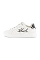 Karl Lagerfeld sneakersy skórzane dziecięce Z30982.36.39 biały AW25