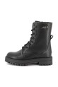 Παιδικές δερμάτινες μπότες Karl Lagerfeld Z30983.36.39 μαύρο AW25