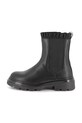 Karl Lagerfeld sztyblety skórzane dziecięce Z30984.32.35 czarny AW25