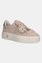 Παιδικά sneakers σουέτ Patrizia Pepe μικρό μπεζ PPJ908