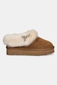 Детские замшевые сапоги Patrizia Pepe PPJ988 коричневый AW25