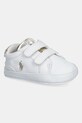 Polo Ralph Lauren buty niemowlęce HERITAGE COURT II EZ LAYETTE imitacja skóry licowej biały RL03389102