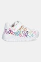 Otroške superge Skechers UNO LITE - LOVE LEVITATE 314078N bela AW25