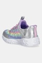 Dziewczynka Skechers sneakersy dziecięce UNICORN CHARMER-LIL STARLITE 302297N srebrny