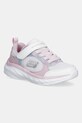 Детски маратонки Skechers BOUNDLESS - WATERCOLOR BLUR изкуствена кожа бял 303628L