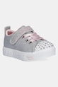 Skechers teniși copii HEART STEPS - SHIMMER SWEETIE gri 314620N