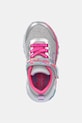 Skechers ETERNAL HEART LIGHTS - TON OF sneakersy dziecięce srebrny 302697N