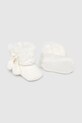 Mayoral Newborn pantofi pentru bebeluși textil bej 9954.2F.Newborn.9BYA