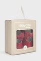 Mayoral Newborn pantofi pentru bebeluși rosu 9961.2K.Newborn.9BYA