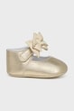 Topánky pre bábätká Mayoral Newborn 9961.2K.Newborn.9BYA zlatá AW25