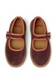 Camper balerini din piele pentru copii Kiddo Kids burgundia K800662.28.34