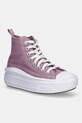 Converse trampki CHUCK TAYLOR ALL STAR MOVE różowy A13128C