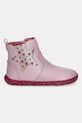 Agatha Ruiz de la Prada botki skórzane dziecięce 251906.24.26 różowy AW25