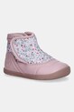 Detské zimné topánky Biomecanics usňová koža ružová 251156.19.23