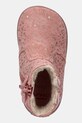 Garvalin buty zimowe zamszowe dziecięce pomarańczowy 251302.19.23