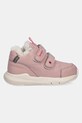 Garvalin buty zimowe nubukowe dziecięce 251350.G różowy AW25