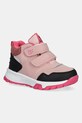 Garvalin buty zimowe dziecięce syntetyczny różowy 251355.G