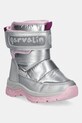 Garvalin cizme de iarnă copii imitatie de piele argintiu 251845.G.24.27