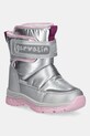 Garvalin buty zimowe dziecięce imitacja skóry licowej srebrny 251845.G.28.30
