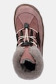 Детские замшевые зимние ботинки Froddo ZERU TEX COSY BAREFOOT розовый G3110258.G.31.35