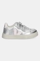 Veja scarpe da ginnastica bambino/a Small V-12 XV0503416C.22.27 argento AW25