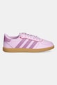 adidas sneakersy dziecięce BREAKNET SLEEK JQ3057 fioletowy AW25